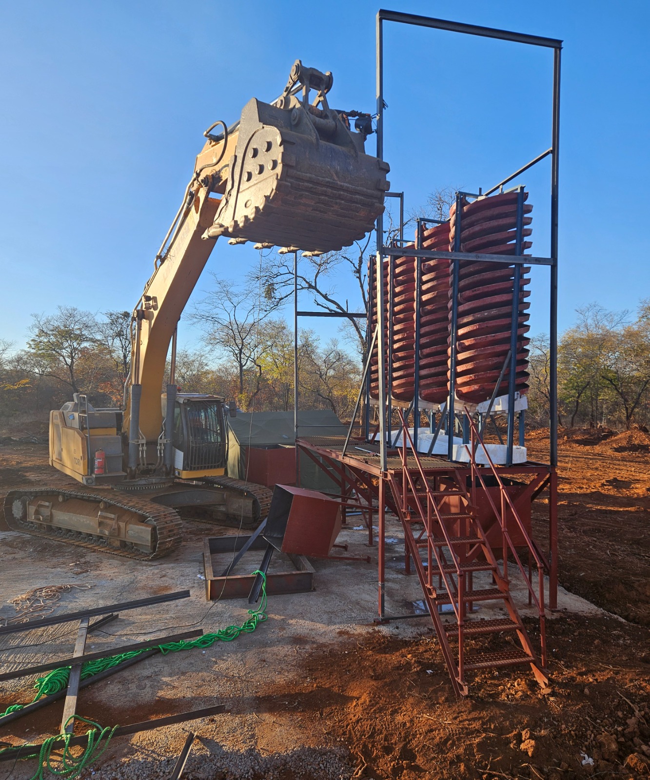 20  tph Antimony WashPlant - Gallery Image